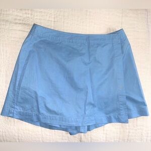 J.Crew Light Blue Coastal Skort